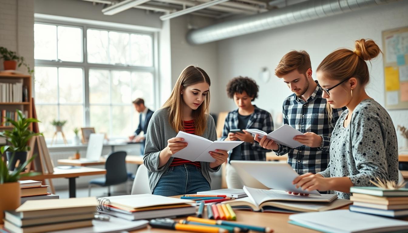 Organized exam preparation notes and academic planner