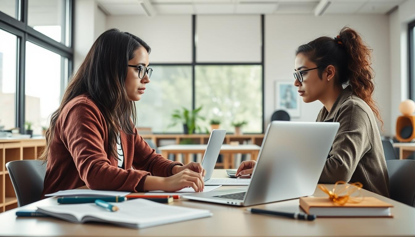 Digital learning platform with online study materials